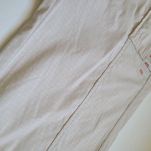 NWT Old Navy Women's Ripstop Cargo Pants XXL Stone Lt Khaki Tan Hiking Camping - Picture 6 of 6
